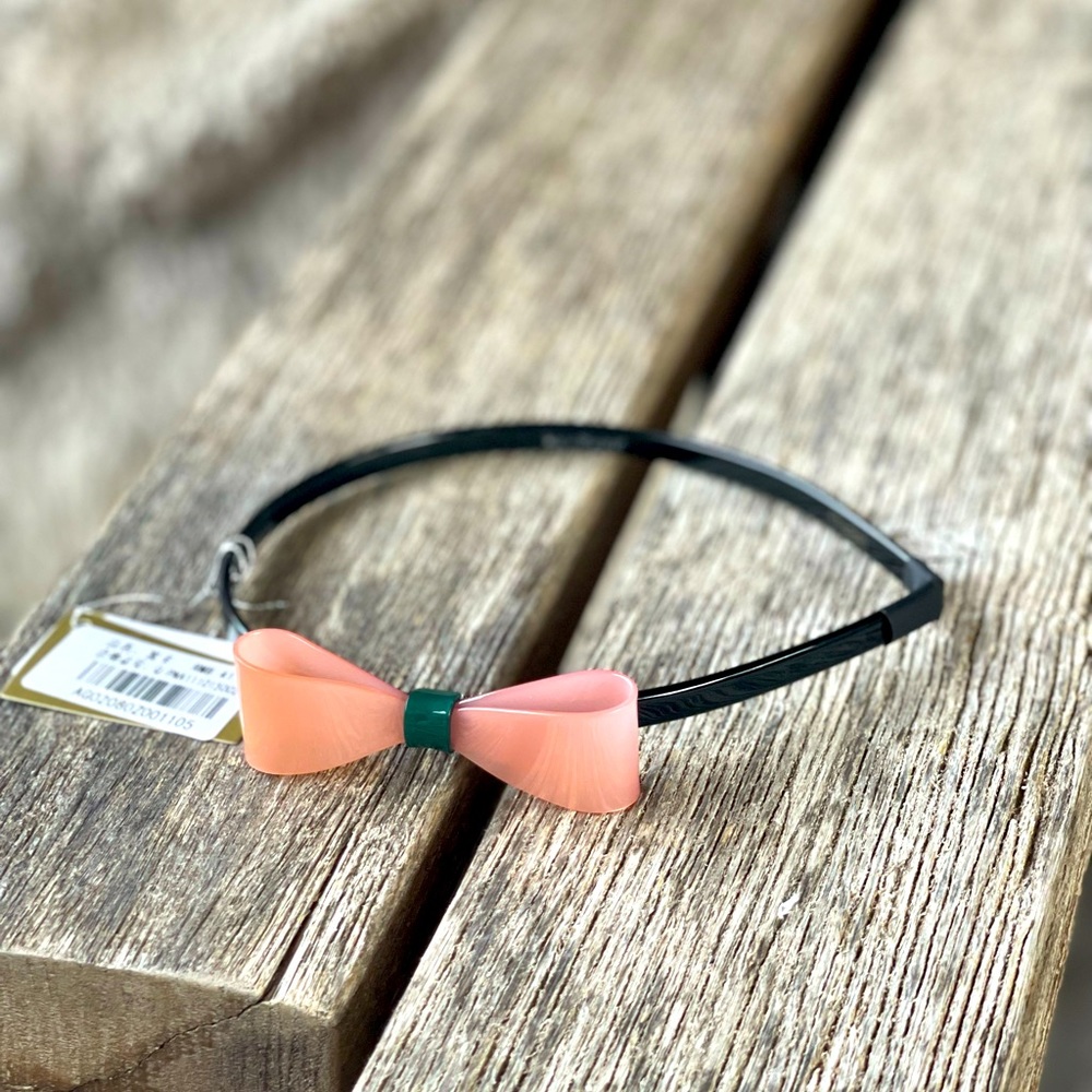 Pink Bow Hair Band
